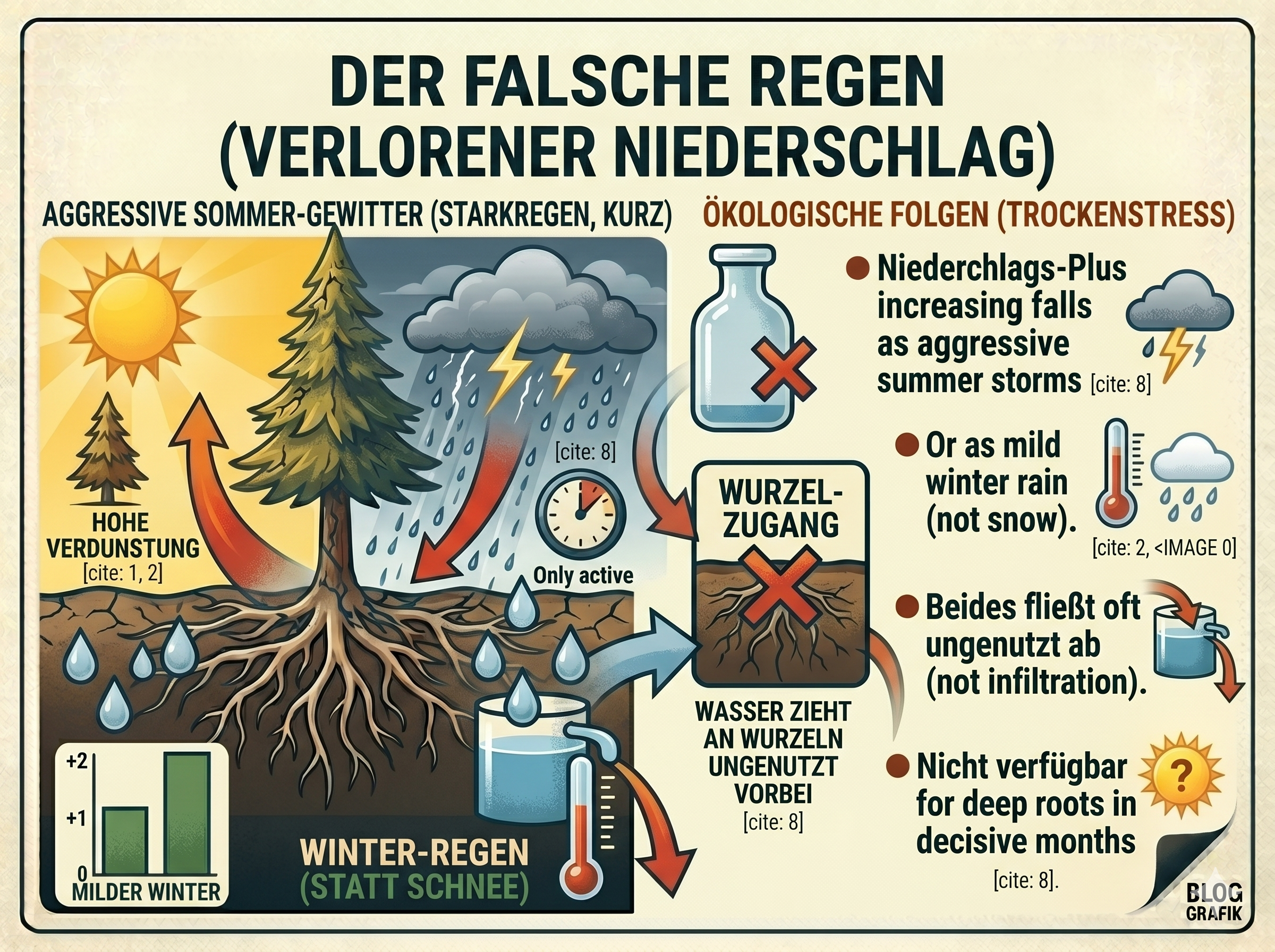 der falsche regen
