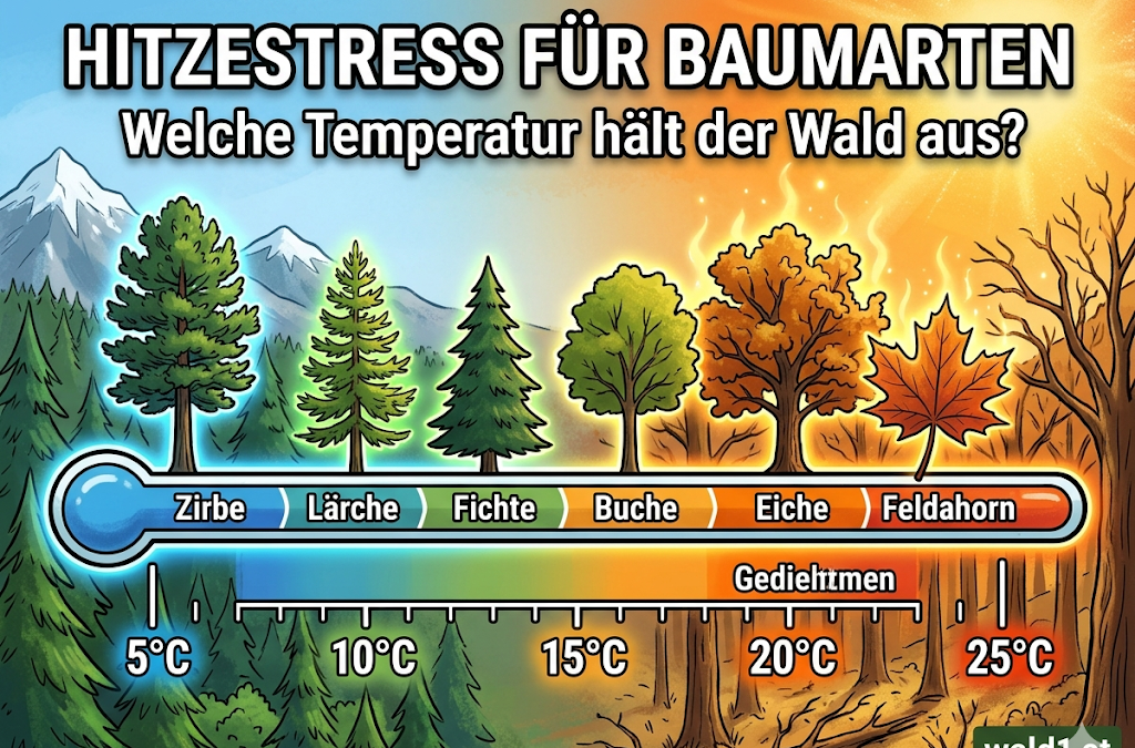 Toleranzgrenzen unserer Baumarten