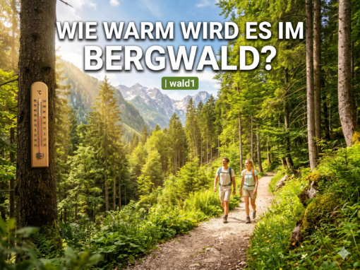 Wie warm wird es im Bergwald?