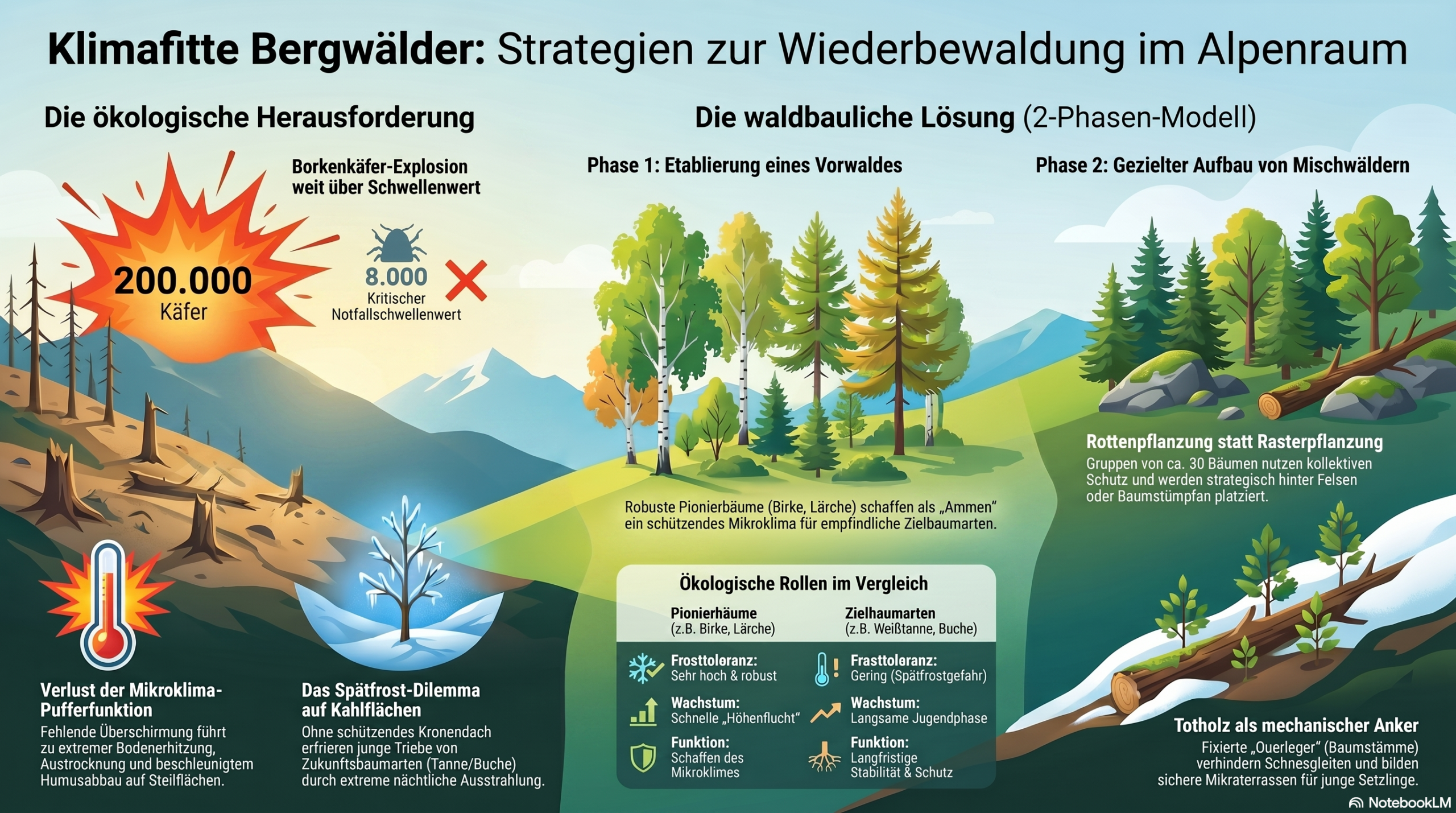 Aufforsten, aber wie?